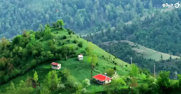 عکس جاده ی اسالم به خلخال