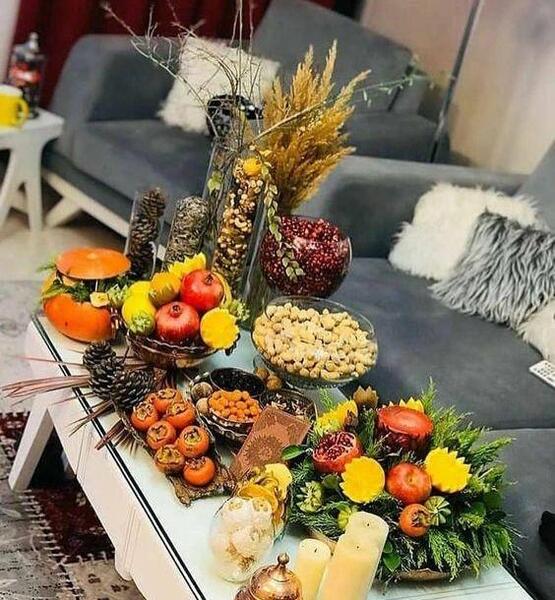 عکس سفره شب یلدا قشنگ