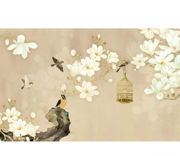 عکس شکوفه های بهاری نقاشی