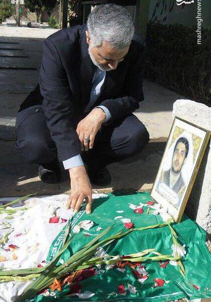 عکس شهید رضا سلیمانی