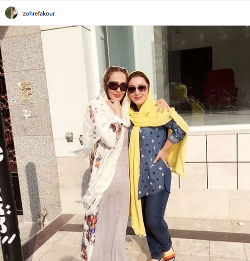 عکس پای زهره فکور صبور