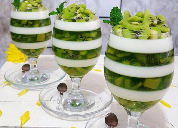 عکس ژله کیوی