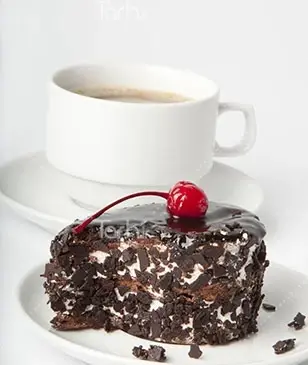 عکس قهوه و کیک شکلاتی