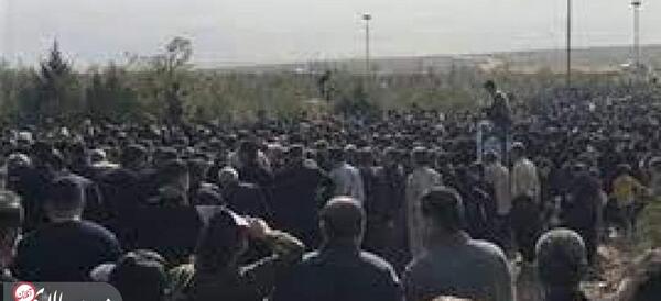 عکس از چهلم مهسا امینی