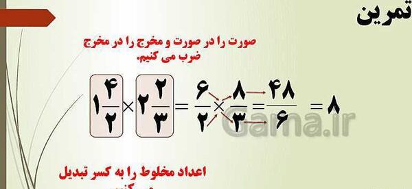 عکس ضرب پایه پنجم