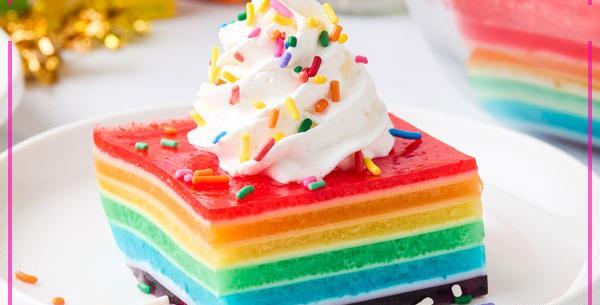 عکس ژله لایه ای