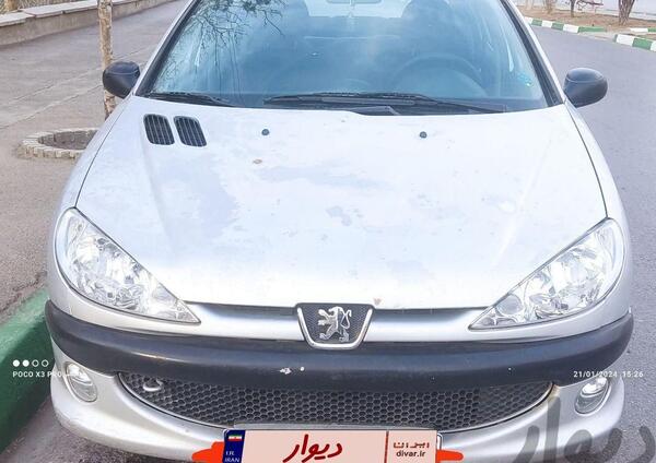 عکس ماشین پژو 206 sd v6