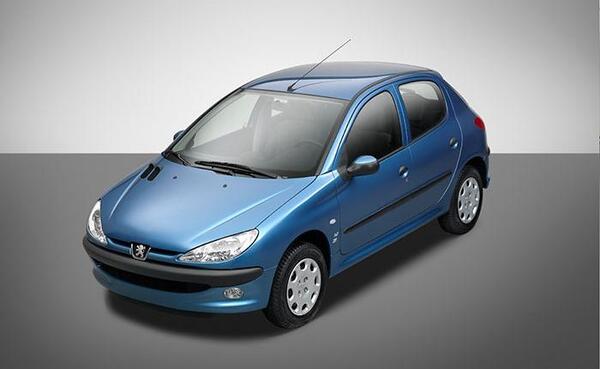 عکس ماشین پژو 206 sd v6