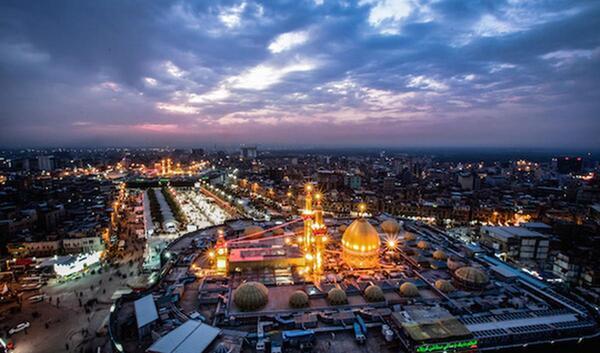 عکس کیوت حرم امام حسین