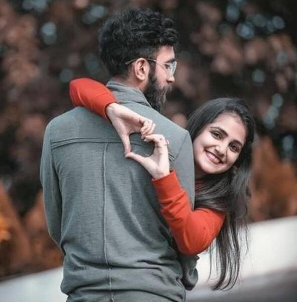 ایده عکس تولد دونفره در طبیعت