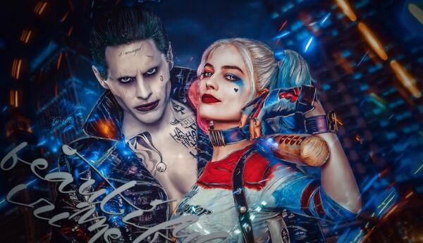 عکس بک گراند هارلی کویین