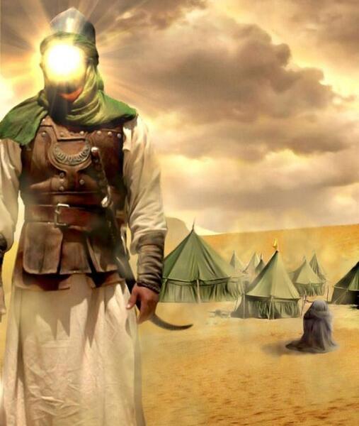 عکسی از امام حسین