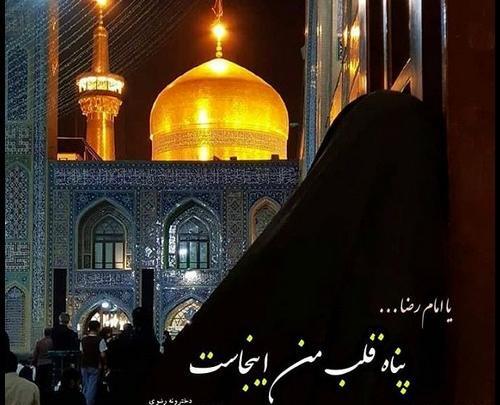 عکس پروفایل بدون متن امام رضا