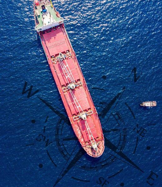 عکس هوایی خلیج فارس