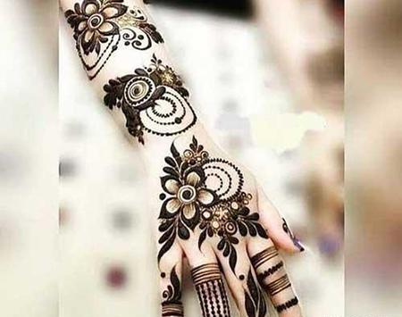 عکس حنا روی دست