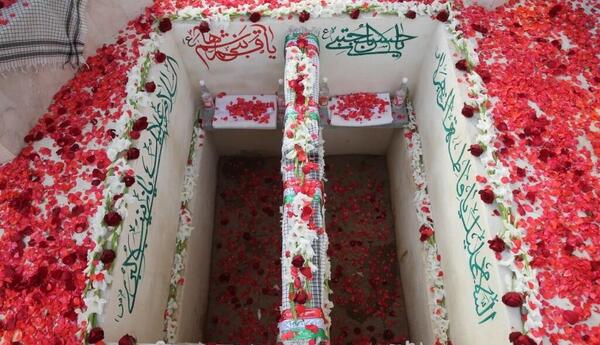 عکس قبر شهید گمنام