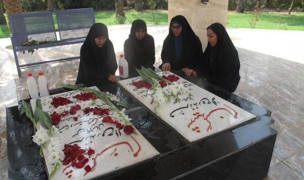 عکس قبر شهید گمنام