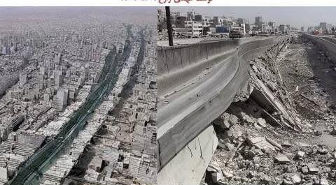 عکس زلزله در تهران