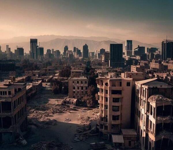 عکس زلزله در تهران
