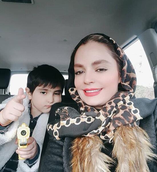 عکس خانوادگی حسام محمودی
