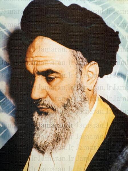 عکس شاه و خمینی