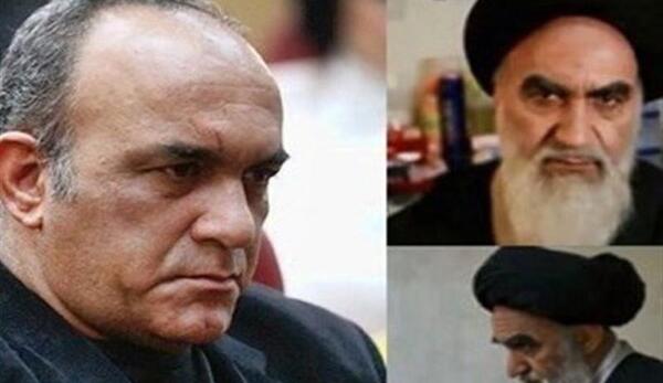 عکس شاه و خمینی