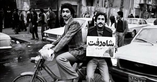 عکس شاه و خمینی