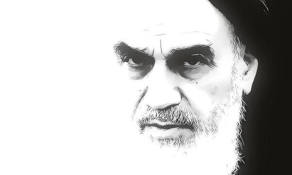 عکس شاه و خمینی