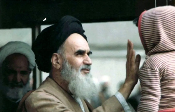 عکس شاه و خمینی