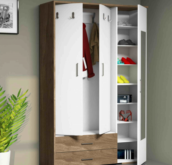 عکس جالباسی ایستاده چوبی