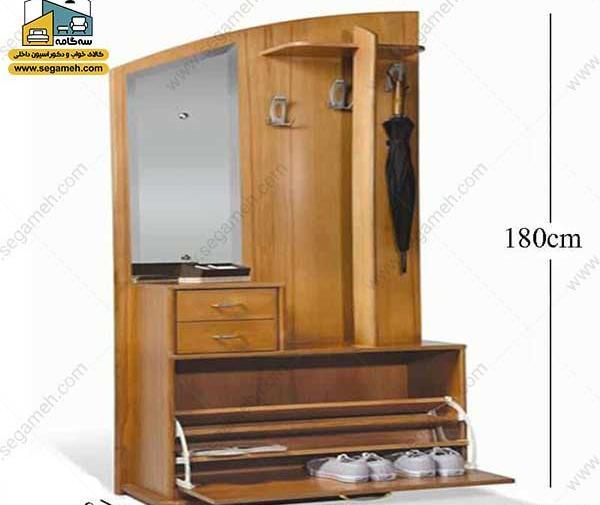 عکس جالباسی ایستاده چوبی
