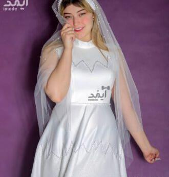 عکس لباس عروس گلبه ای