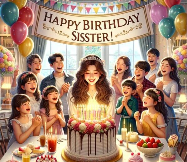 عکس نوشته تبریک تولد خواهر خرداد ماهی