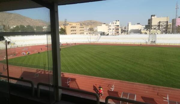 عکس ورزشگاه حافظیه شیراز
