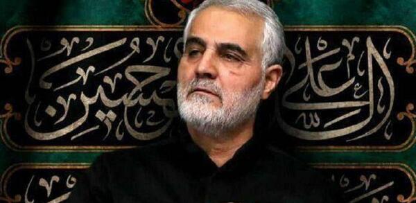 عکس گریه سردار سلیمانی