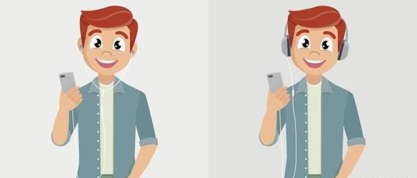 عکس پسر درحال اهنگ گوش دادن
