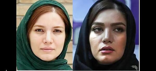 عکس چالش بازیگران زن ایرانی بدون آرایش