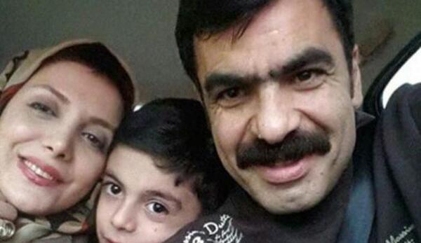 عکس رویا حسینی وهمسرش
