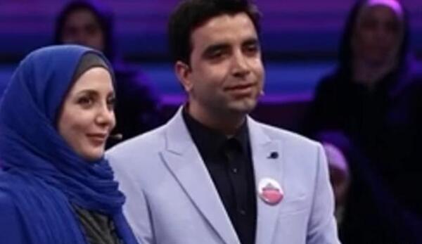 عکس رویا حسینی وهمسرش