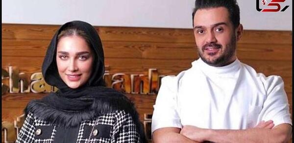 عکس رویا حسینی وهمسرش
