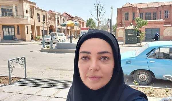 عکس رویا حسینی وهمسرش