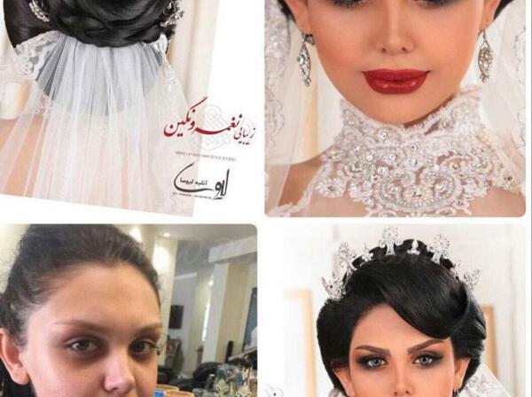 عکس عروس خیلی خوشگل و جذاب