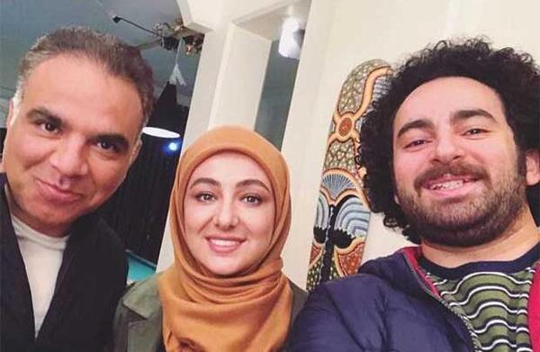 عکس صبا در سریال زیر همکف