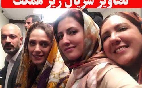 عکس صبا در سریال زیر همکف
