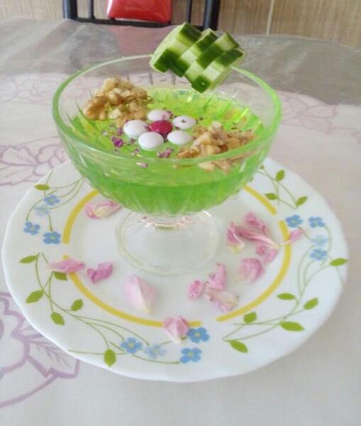 عکس ژله گردو