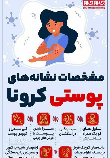 عکس زخم کرونا