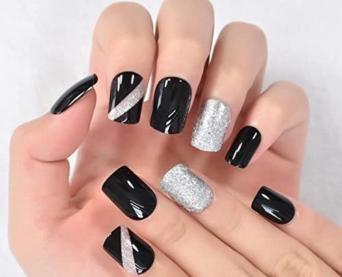 عکس لاک ژل سیاه
