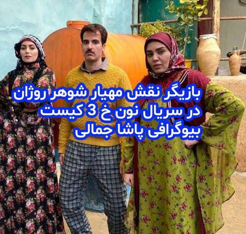 عکس مهیار در سریال نون خ