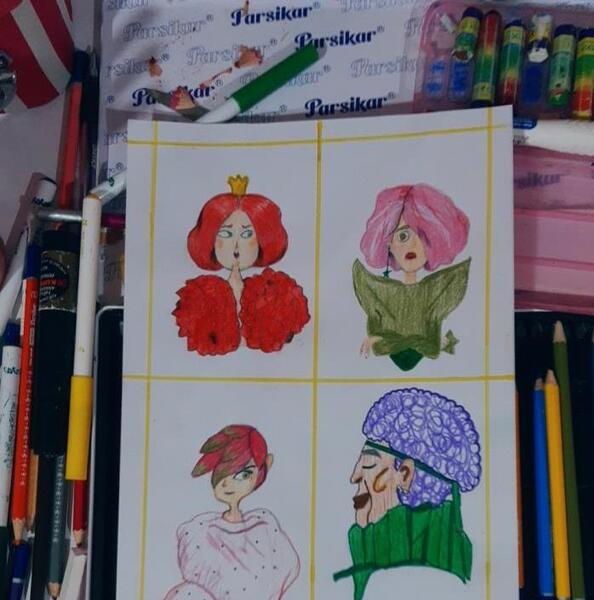 عکس نقاشی فانتزی فندق