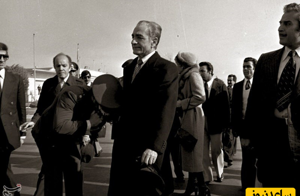 عکسهای فرار شاه از ایران